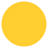 Grande círculo amarelo Emoji 🟡 image - EmojiTwo style