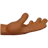 Palm Up Hand: Medium-Dark Skin Tone