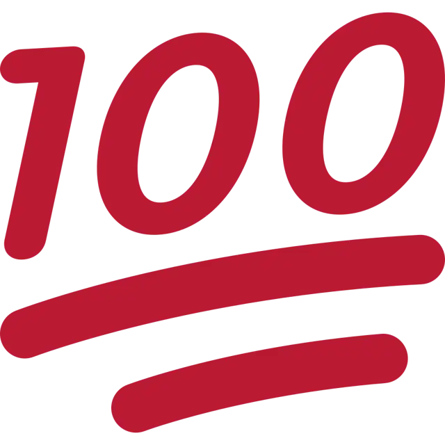 Hundert Punkte-Symbol