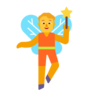 Emoji Fata 🧚 image - Microsoft Classic 2D style