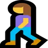 Woman Walking Emoji 🚶‍♀️ image - Microsoft Windows 10 Segoe UI Emoji style