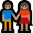 Woman And Man Holding Hands: Medium Skin Tone