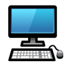 Laptop Emoji 💻 image - SoftBank style