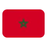 Flag: Morocco Emoji 🇲🇦 image - Tossface style
