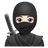 Ninja: Light Skin Tone