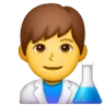 Man Scientist Emoji 👨‍🔬 image - Samsung style