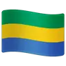 Flag: Gabon Emoji 🇬🇦 image - WhatsApp style