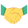 Emoji Kézfogás 🤝 image - EmojiTwo style