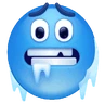 Emoji Fagyasztó arc 🥶 image - Huawei Harmony OS style