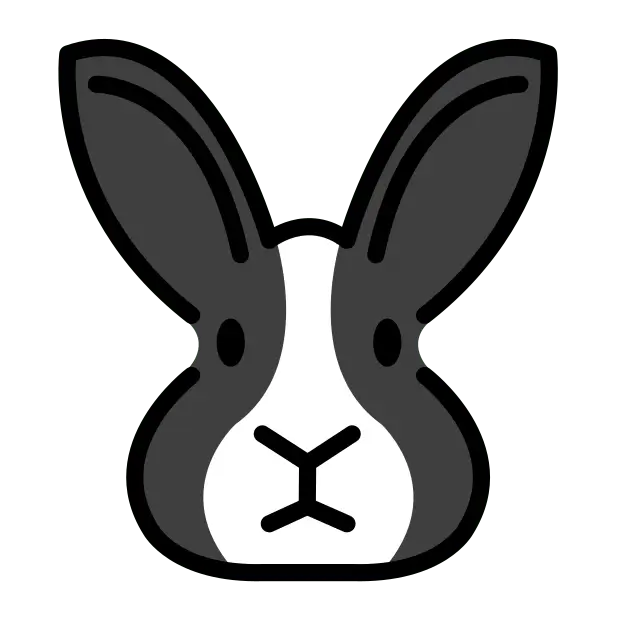 Cara de conejo