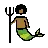 Merperson: Medium-Dark Skin Tone