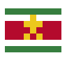 Flag: Suriname Emoji 🇸🇷 image - SerenityOS style
