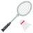 แร็กเก็ตแบดมินตันและลูกขนไก่