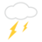번개와 구름