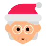 Mx Claus: Medium-Light Skin Tone Emoji 🧑🏼‍🎄 image - Tossface style