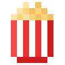 Emoji Floricele de porumb 🍿 image - SerenityOS style