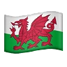 Flag: Wales Emoji 🏴󠁧󠁢󠁷󠁬󠁳󠁿 image - Apple style
