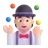 Person Juggling: Light Skin Tone