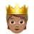 Person With Crown: Medium Skin Tone