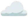 Cloud With Rain Emoji 🌧 image - Google Noto Color Animated style