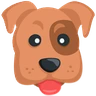 Face de chien Emoji 🐶 image - Facebook Messenger (2016) style
