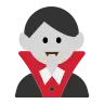 Vampire: Medium-Light Skin Tone Emoji 🧛🏼 image - Tossface style