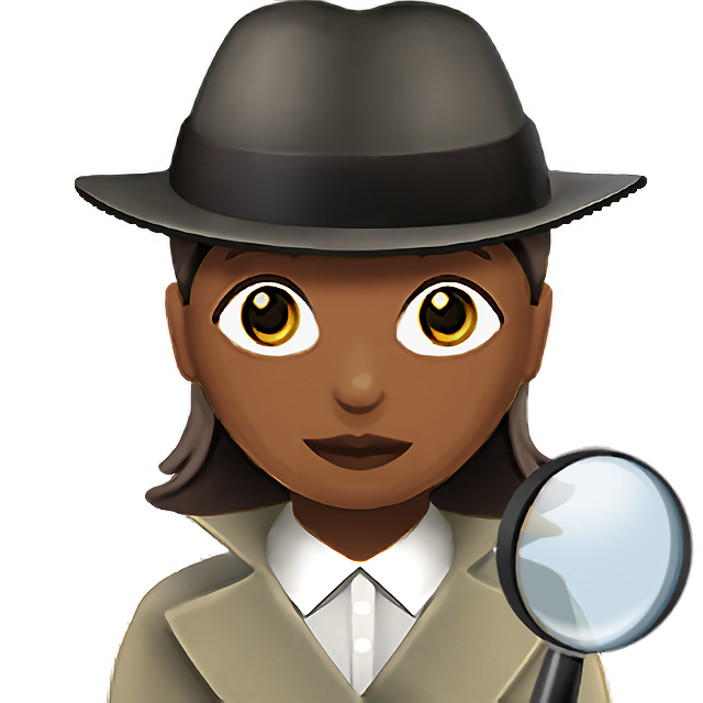 Woman Detective: Medium-Dark Skin Tone