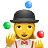 Woman Juggling