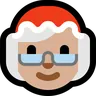 Mrs. Claus: Medium-Light Skin Tone Emoji 🤶🏼 image - Microsoft Windows 10 Segoe UI Emoji style