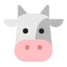 Cara de vaca Emoji 🐮 image - Tossface style