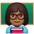 Woman Teacher: Medium-Dark Skin Tone