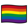 Rainbow Flag Emoji 🏳️‍🌈 image - Emojidex style