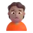 Person Frowning: Medium Skin Tone
