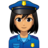 Woman Police Officer: Medium Skin Tone