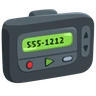 Emoji pager 📟 image - Facebook Messenger (2016) style