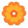 Emoji rosone 🏵 image - Microsoft Classic 2D style