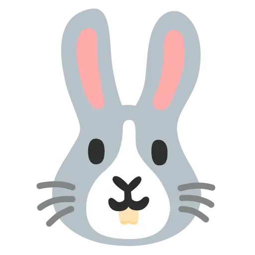 Cara de conejo
