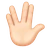 Vulcan Salute: Light Skin Tone