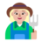 Woman Farmer: Medium-Light Skin Tone