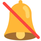 Bell With Slash