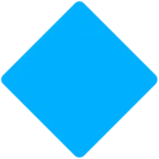 Large Blue Diamond