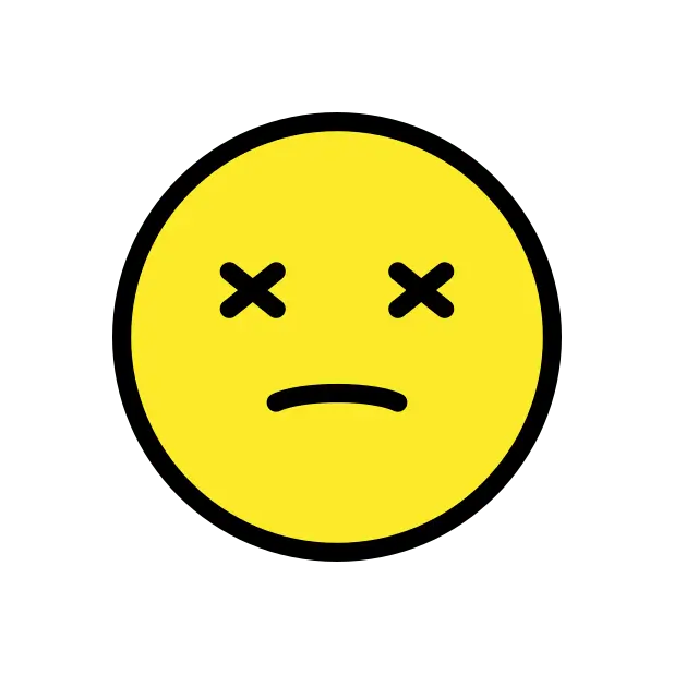 Face With Crossed-Out Eyes