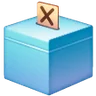 Эмодзи Ящик для голосования с бюллетенем 🗳 image - Samsung style