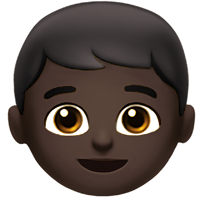 Boy: Dark Skin Tone