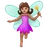 Woman Fairy: Medium Skin Tone