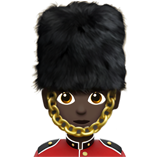 Guard: Dark Skin Tone