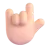 Love-You Gesture: Light Skin Tone