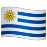 Flag: Uruguay Emoji 🇺🇾 image - WhatsApp style