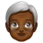 Older Person: Medium-Dark Skin Tone