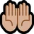 Palms Up Together: Medium-Light Skin Tone